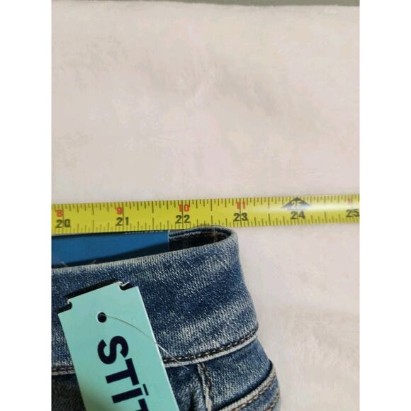 Market & Spruce NWT Aspen Jeans Womens 24W Blue Straight High Rise Stitchfix - Picture 11 of 15